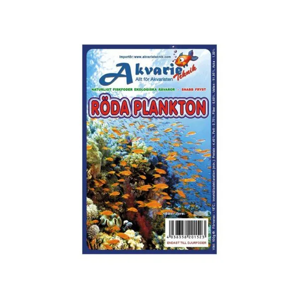 AkvarieTeknik Fryst Røde Plakton 100g