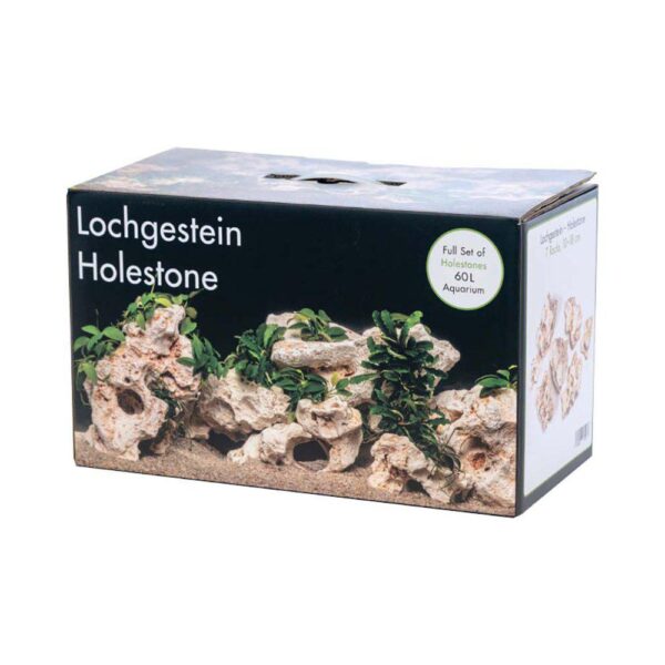 Akvariedekorasjon Decoset Holestone 60L