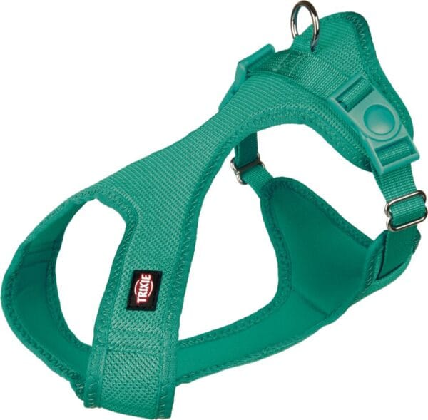 Trixie Soft hundesele Petrol XXS-XS 15mmx28-40cm