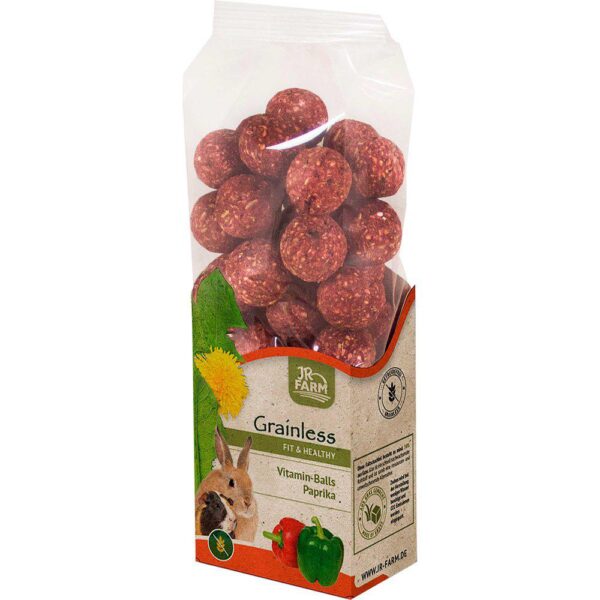JR Farm Grainless Health Fit & Healthy Vitamingnagerballer paprika 150g