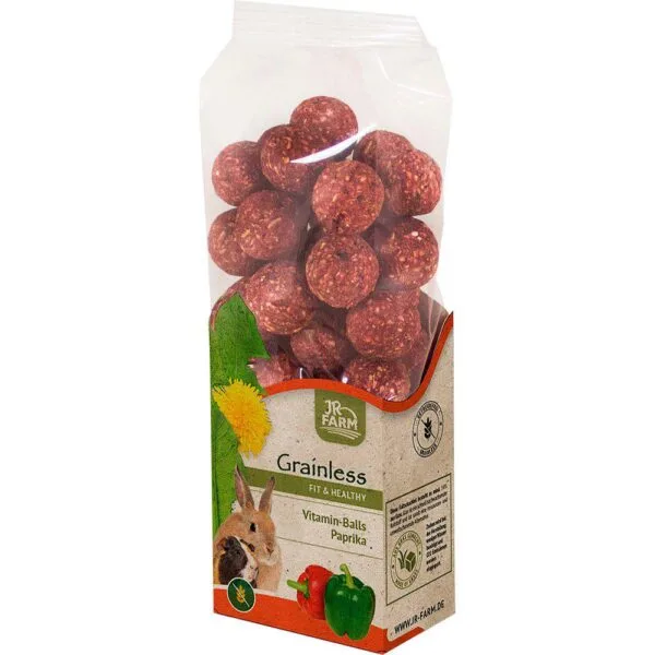 JR Farm Grainless Health Fit & Healthy Vitamingnagerballer paprika 150g