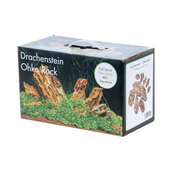 Akvariedekorasjon Decoset Dragestein Ohko Rock 60L