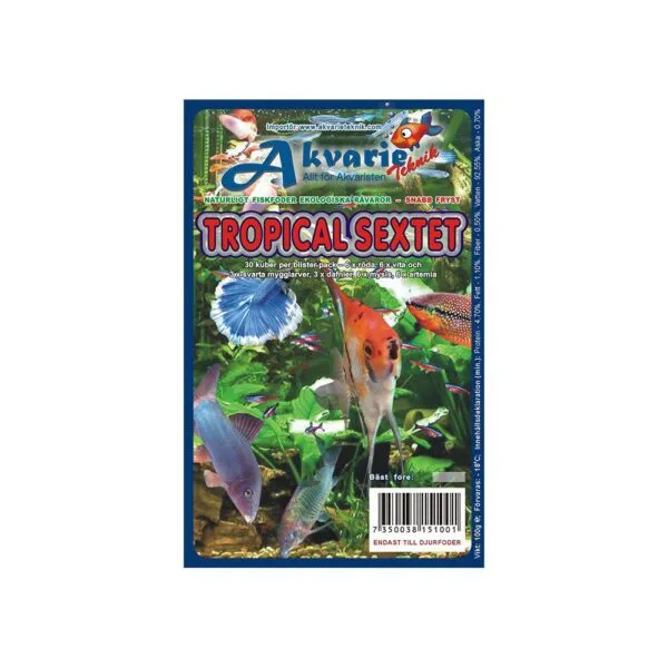 AkvarieTeknik Fryst Tropical Sextet 100g