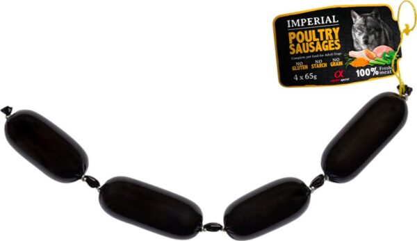 AlphaSpirit Pølser Imperial Poultry 4x65g