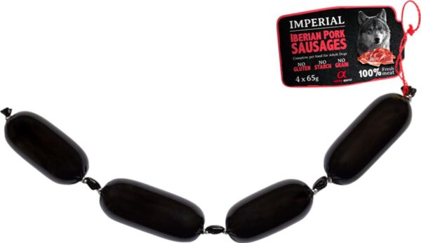 AlphaSpirit Pølser Imperial Iberian Pork 4x65g