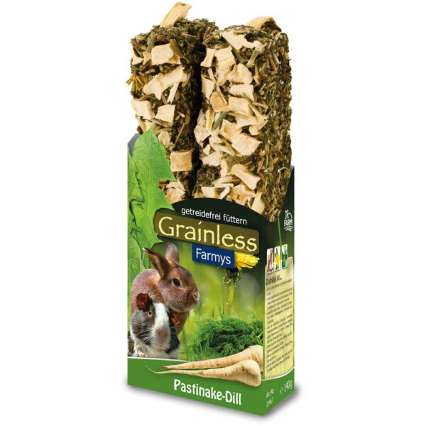JR Farm Grainless Gnagerstenger m/neper & dill 140g