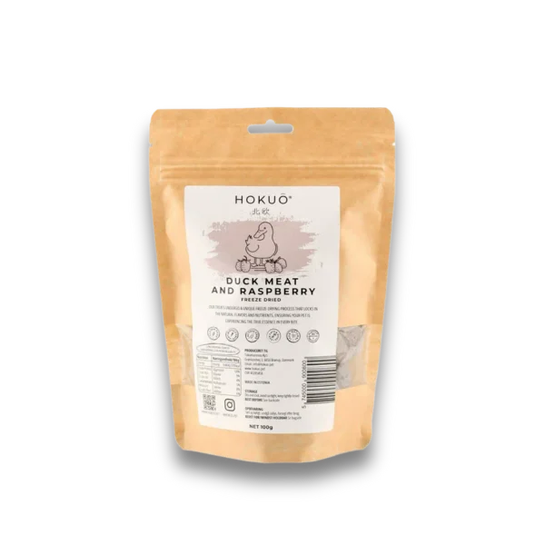 Hokuô™ Godbiter Andekjøtt og bringebær 100g