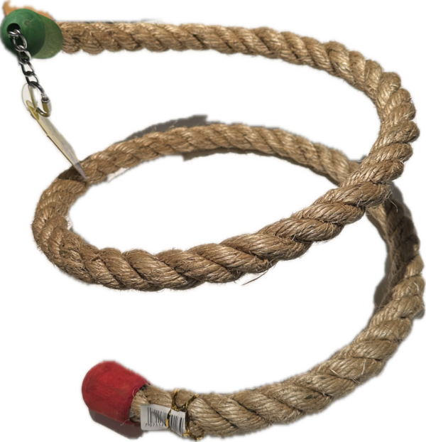 Fugleleke Tau m/fjæring 170cm