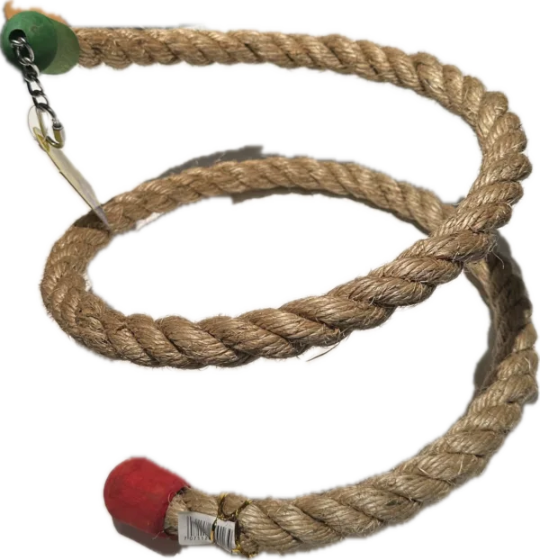 Fugleleke Tau m/fjæring 170cm
