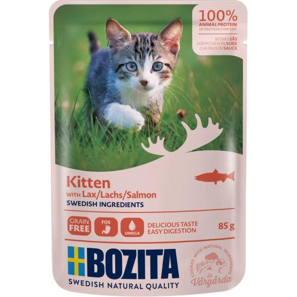 Bozita Feline Kitten Laks i saus 85g