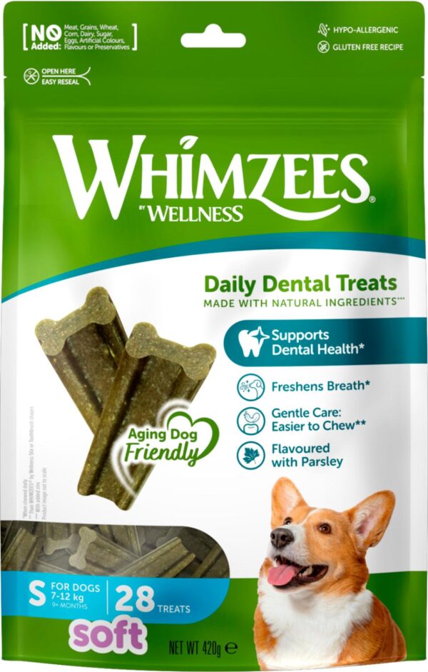 Whimzees Soft S 28stk