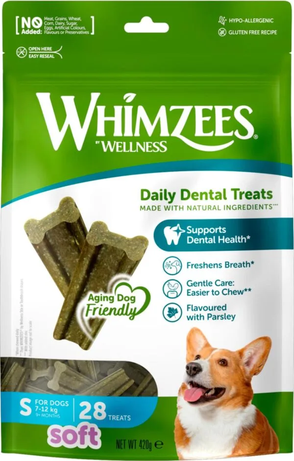Whimzees Soft S 28stk
