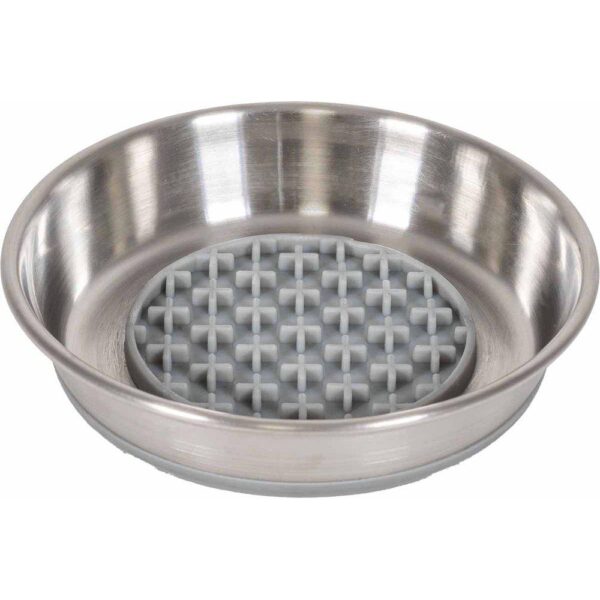 Katteskål Slowfeeder rustfri 290ml