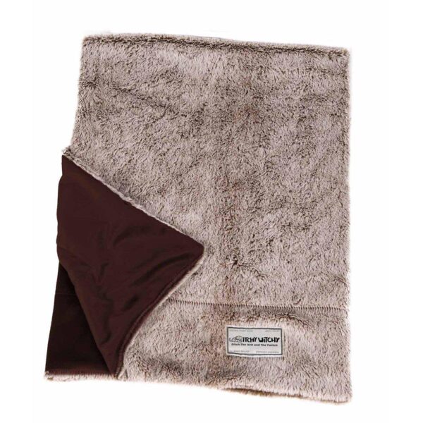DogGoneSmart Hundeteppe Ichy Witchy Chocolate 76x102cm