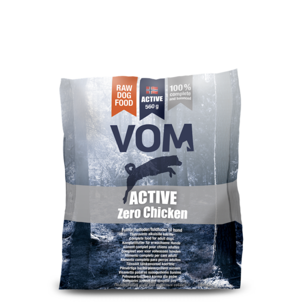 Vom og hundemat Active ZERO Chicken kjøttboller 560g