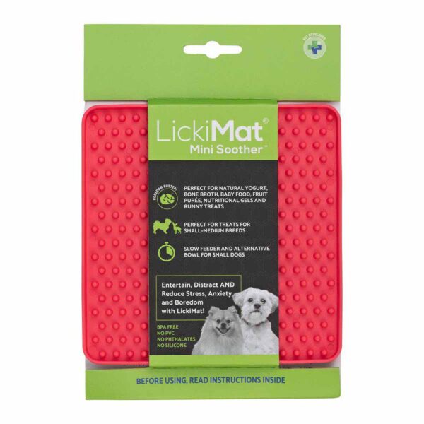 Lickimat Mini Soother Rosa