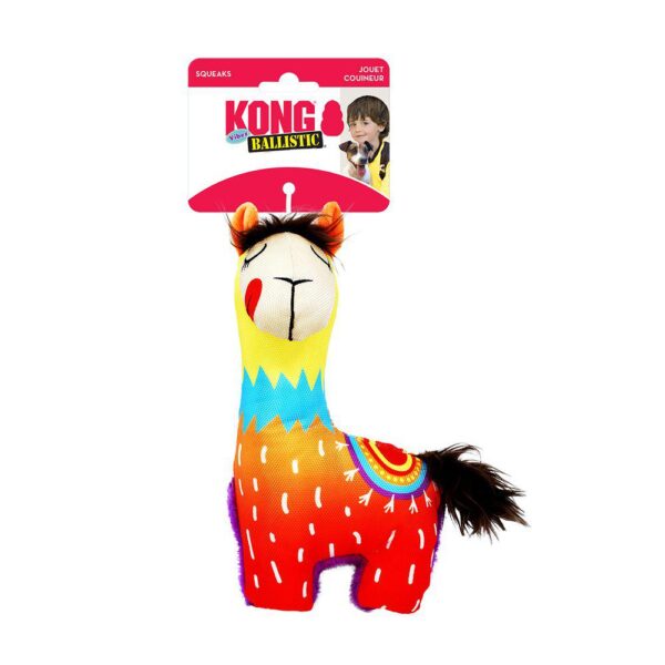 KONG Ballistic Vibez Llamas S/M 23x20x11cm