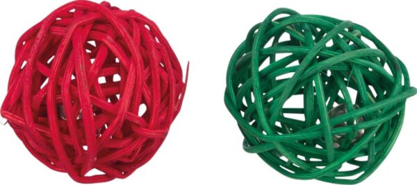 Juleleke Gnager Julekuler ø4cm 2pk