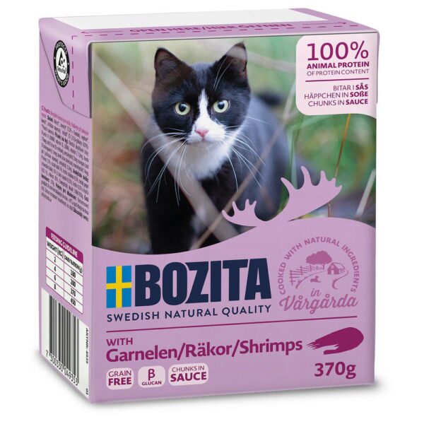 Bozita biter i saus reker 370 gram