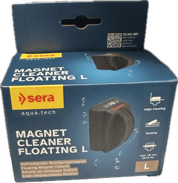 Sera Algemagnet Flyter L til 10mm glass