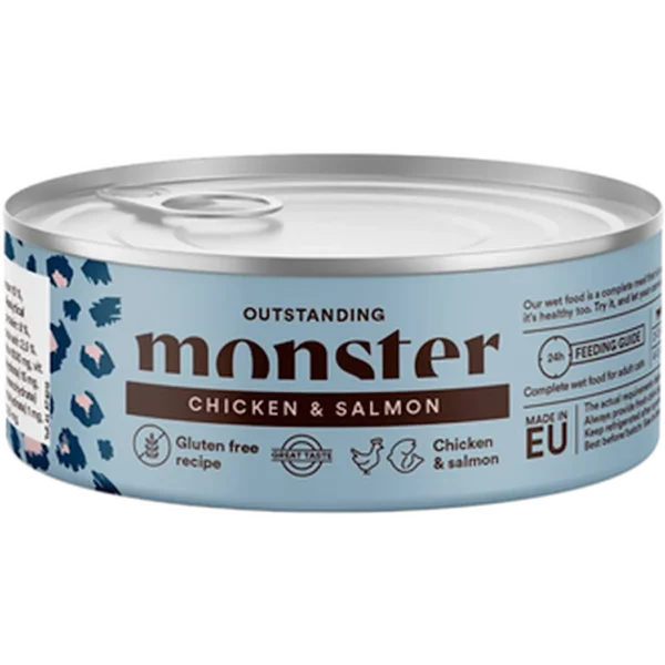 Monster Cat Adult Multi Chicken/Salmon boks 100g