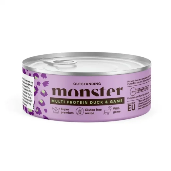 Monster Cat Adult Multi Duck/Game boks 100g