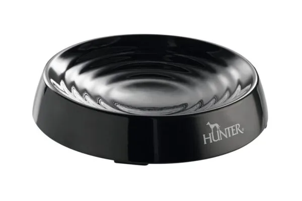 Hunter Melaminskål Katt black 200ml