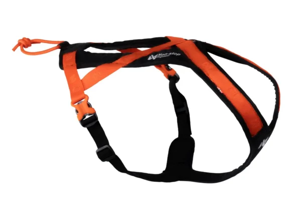 Non-Stop Dogwear Rush Harness black/orange str. 6