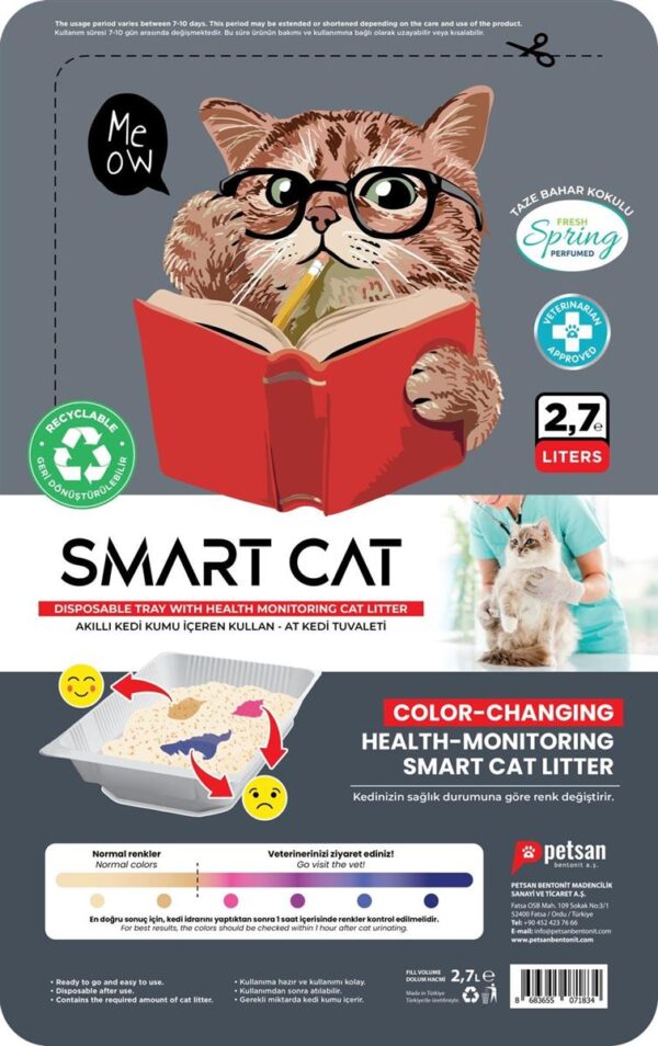 Smart Cat Indicator Cat Litter 2,7L