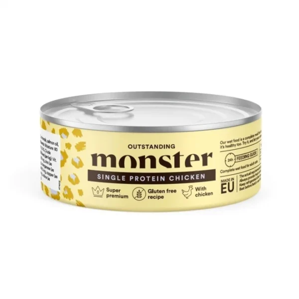 Monster Cat Adult Single Protein Chicken 100g