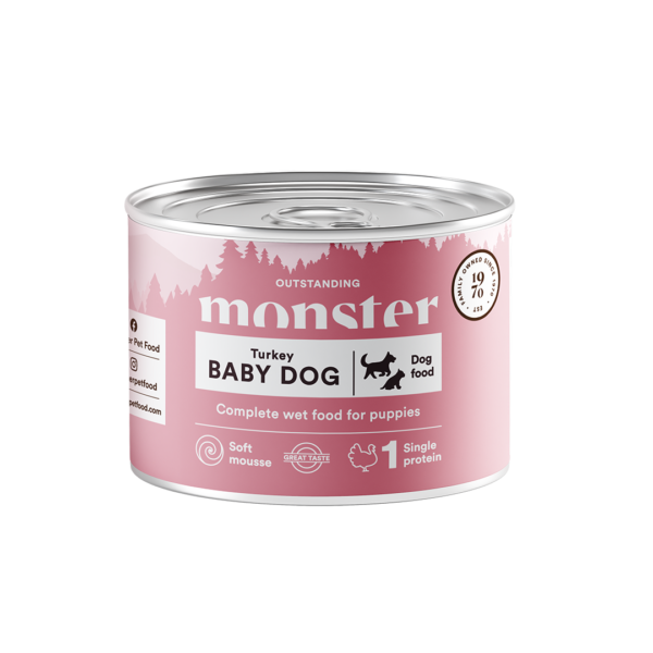 Monster Dog Baby Mousse boks 190g