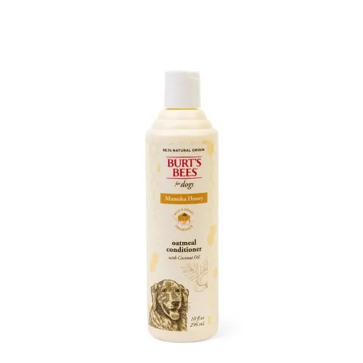 Burt's Bees Manuka Honey Oatmeal Dog Conditioner with Coconut Oil 295ml
