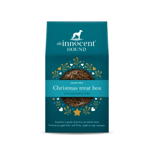 the Innocent Hound Christmas Treat box 180g