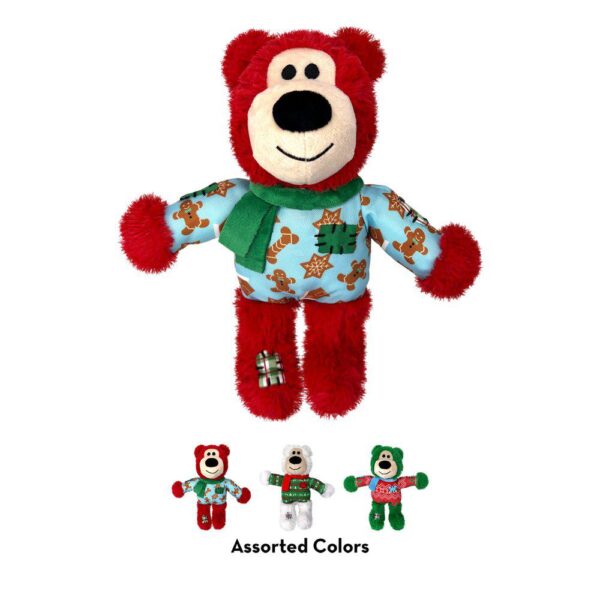 KONG Holiday Juleleke Wild Knots Bear M/L 25x18x9cm