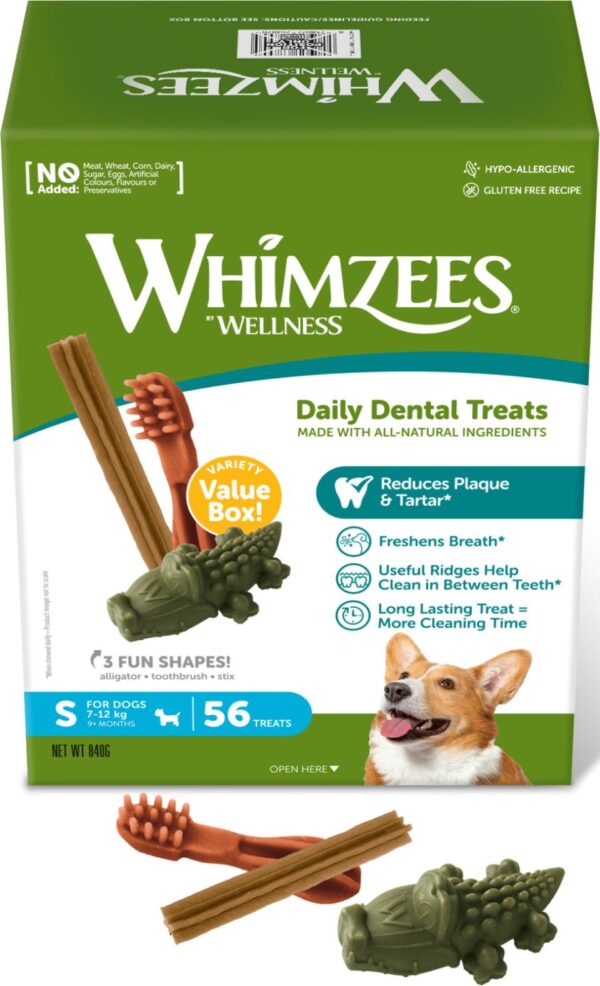 Whimzees Mixboks S 56 stk