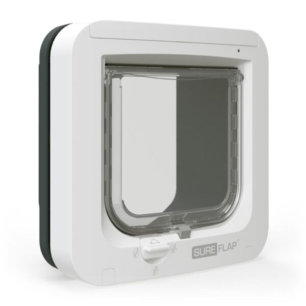 SureFlap Microchip Kattedør grå/hvit 21x21cm