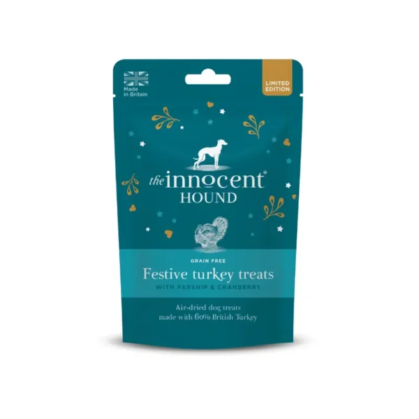 the Innocent Hound Festive turkey treats 70g