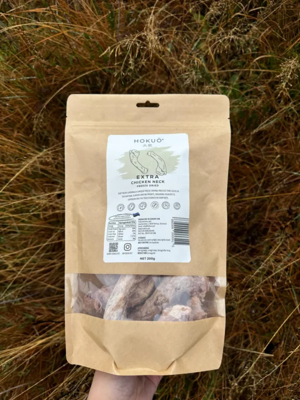 Hokuô™ Chews Extra Frysetørkede Kyllingnakker 200g