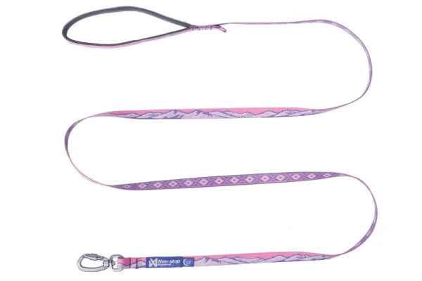 Non-Stop Dogwear Trail quest leash Rachel Pohl edition purple/pink 15mmx2m