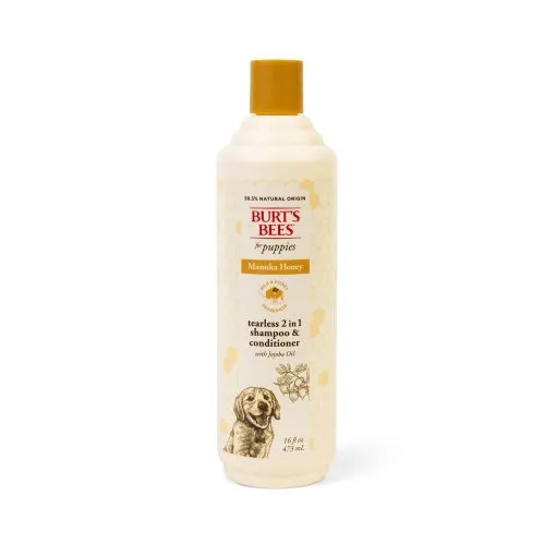 Burt's Bees Manuka Honey Tearless 2in1 Shampoo & Conditioner for Puppies 473ml