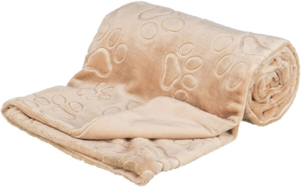 Hundeteppe Barry Soft Plysj beige 100x75cm