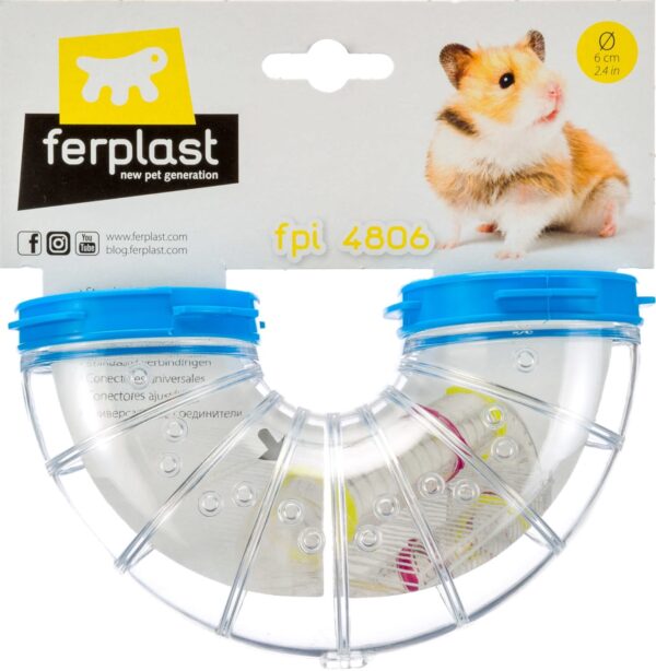 Ferplast plastikktunnel u-sving 4806