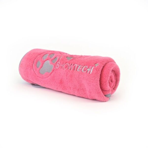 ShowTech Fleece Towel Rosa