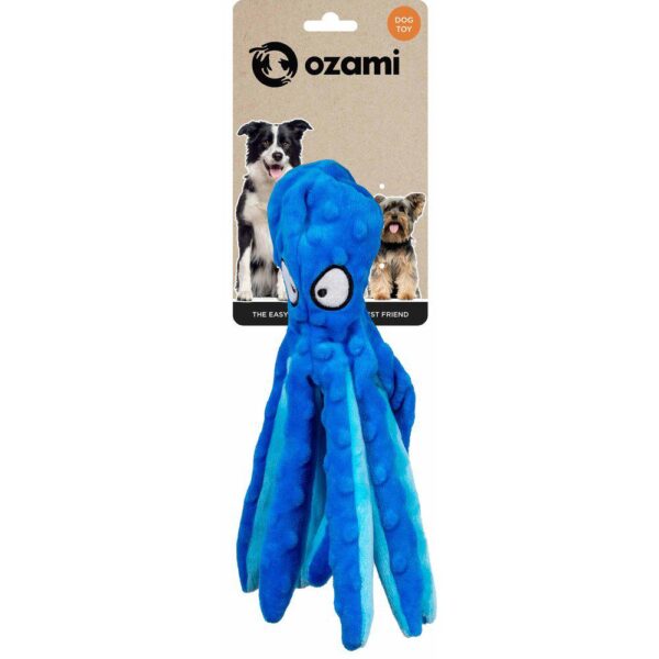 Ozami Hundeleke Blekksprut Blå m/knitrelyd 33cm