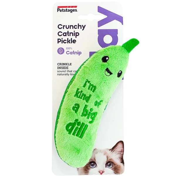 Catstages Crunchy Pickle Kicker Green