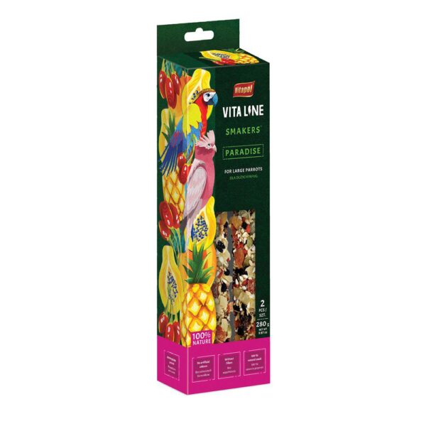 Vitaline Smakers Paradise store papegøyer 2pk