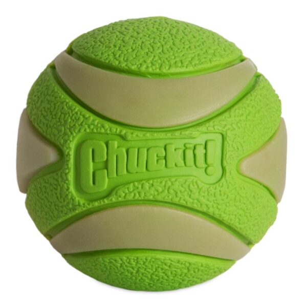 Chuckit max glow ultra squeaker ball M ø6,4cm