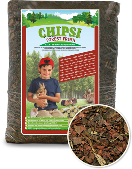 Chipsi Forest Fresh Bark 20L/3,5kg