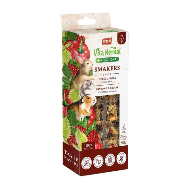 Vitaline Herbal Function Smakers Fur & Skin 2pk