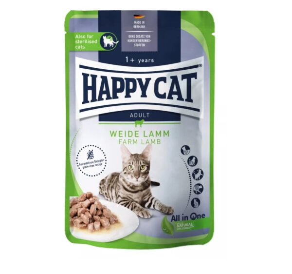 Happy Cat Pouches Culinary Adult m/Lam 85g